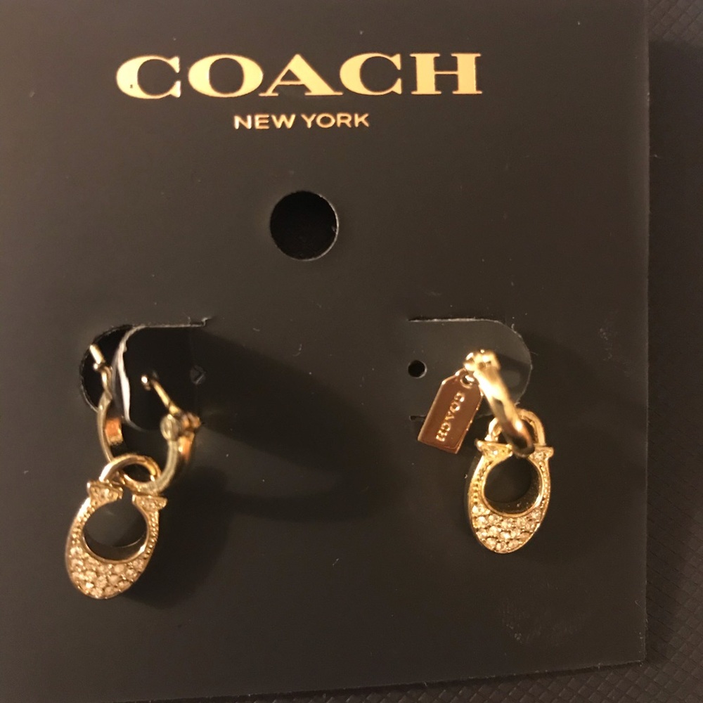 Coach earrings